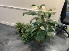 (3) PIECES OF FAUX OFFICE FOLIAGE