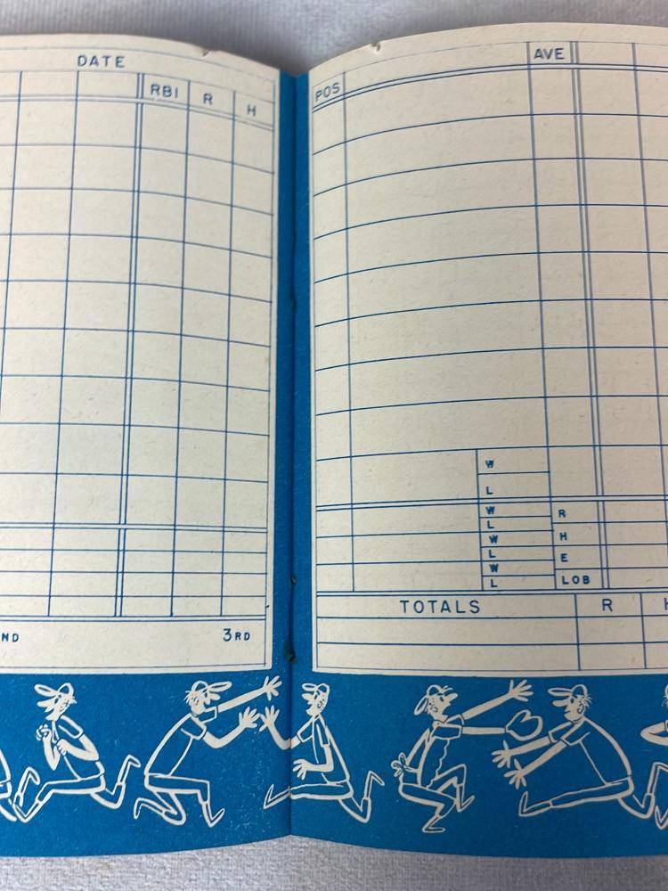 Very Nice 1949 Cleveland Indians Score Book