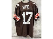 Brian Sipe Signed XL Jersey - Global COA
