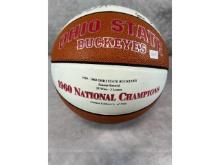 1960 Ohio State Signed Basketball National Champions