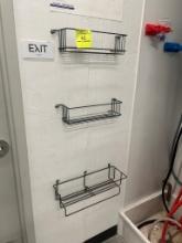 Assorted Wall-Mounted Wire Storage Units