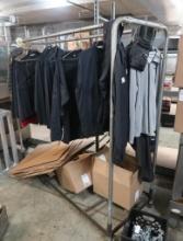 uniform hanging rack