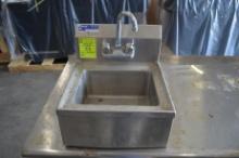 Universal Stainless Steel Hand Sink with Faucet