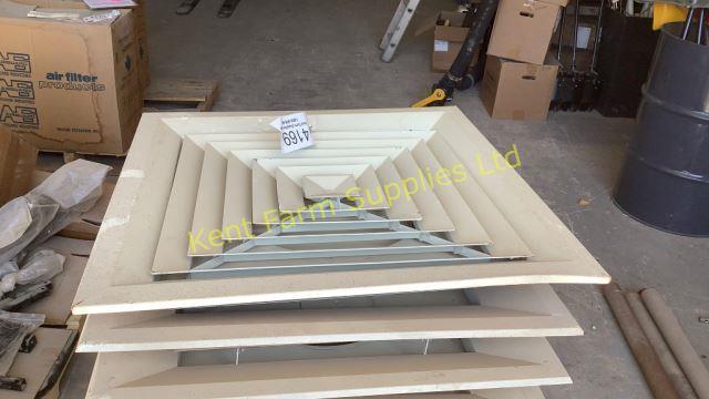 12 OF 2’ X 2’ CIELING  VENTS
