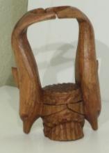 Wood Dolphin carvings 12"x 7"