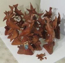 Box of Damaged Dolphin Carvings