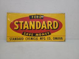 SST Embossed,  Standard Feed Sign