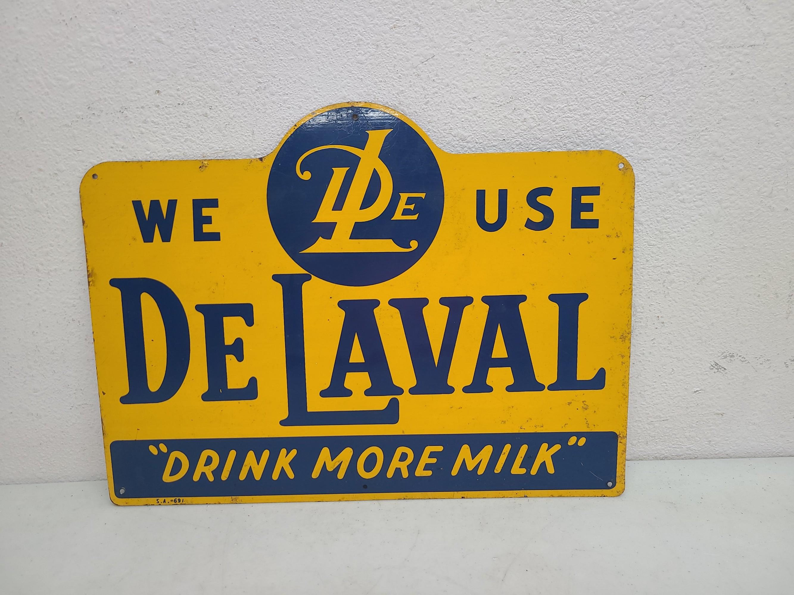 SST, De Laval "Drink More Milk" Sign