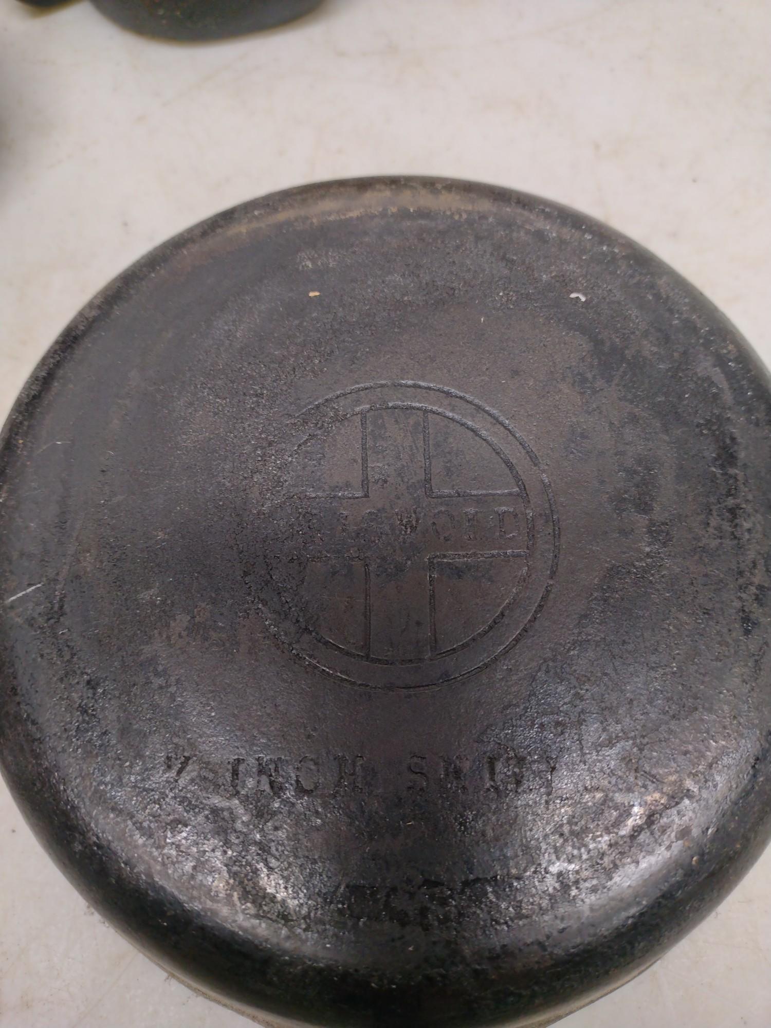 Griswold Cast Iron Pan No. 4 And More