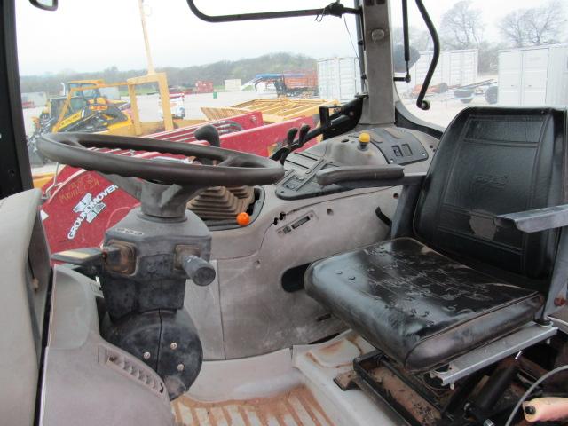 1883 MXU115 CASE IH C/A 2WD W/LF138 WOODS LOADER 18.4X38 "SALVAGE ENGINE DUSTED"