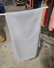 108 inch Round Polyester Tablecloth GrayÂ 