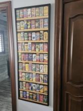 20" x 55" Framed Can Collection Puzzle