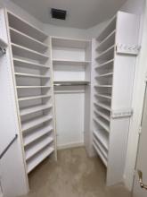 Complete Closet System, (No Safe and No Doors)