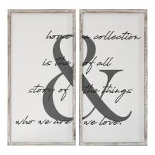 Stratton Home Decor 2 Pc Home Is The Story Wall Art S23825