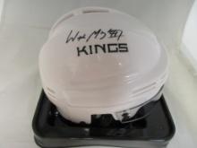Wayne Gretzky of the LA Kings signed autographed mini hockey helmet PAAS COA 864