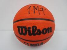 Ja Morant of the Memphis Grizzlies signed autographed mini basketball PAAS COA 664