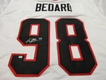 Connor Bedard of the Chicago Blackhawks signed autographed hockey jersey PAAS COA 211