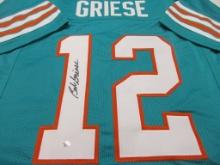 Bob Griese of the Miami Dolphins signed autographed football jersey PAAS COA 511