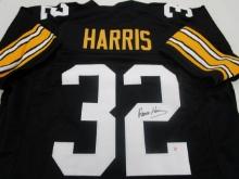 Franco Harris of the Pittsburgh Steelers signed autographed football jersey PAAS COA 792