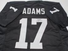 Davante Adams of the LV Raiders signed autographed football jersey PAAS COA 284