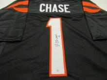 Ja'Marr Chase of the Cincinnati Bengals signed autographed football jersey PAAS COA 614