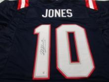 Mac Jones of the New England Patriots signed autographed football jersey PAAS COA 191