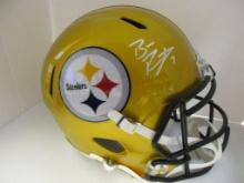 Ben Roethlisberger of the Pittsburgh Steelers signed autographed full size helmet PAAS COA 166