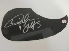 Dickey Betts signed autographed black guitar pick guard PAAS COA 644