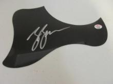 Zac Brown signed autographed electric guitar pick guard PAAS COA 629