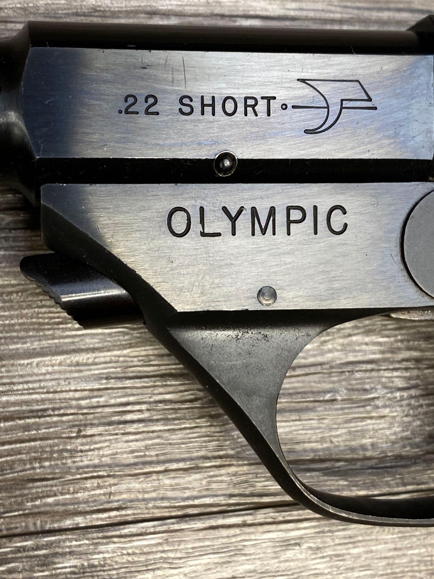 HIGH STANDARD OLYMPIC .22 SHORT SEMI AUTO TARGET PISTOL