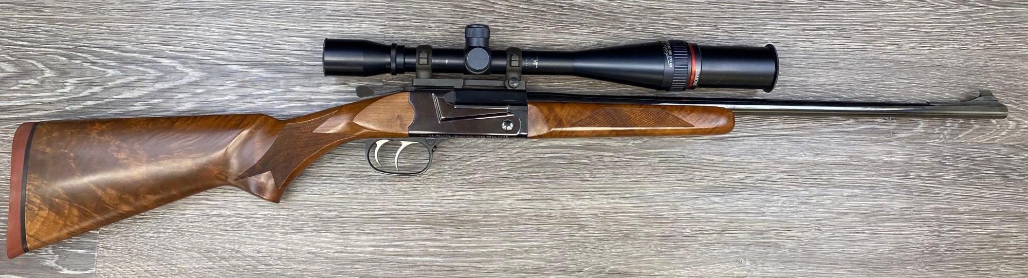 THOMPSON CENTER TCR-87 HUNTER DELUXE .223 REM. TOP-BREAK SINGLE-SHOT RIFLE WITH SCOPE