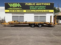 2006 Fleming TD826 Equipment Trailer