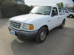 2001 FORD RANGER 2WD