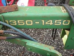 JOHN DEERE 1350-1450 4-BLADE 3 POINT HYDRAULIC BOTTOM PLOW