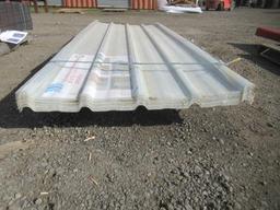 (30) 2024 SIMPLE SPACE 95'' X 36'' POLYCARBONATE CLEAR ROOF PANELS (UNUSED)