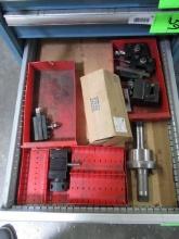 CONTENTS OF DRAWER - ASSORTED LATHE TOOLING