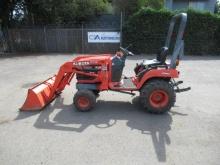 KUBOTA BX2200D 4X4 TRACTOR W/ FRONT LOADER