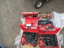 ASSORTED HILTI TE-DRS SERIES VACUUM ATTACHMENTS