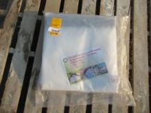 SIMPLE SPACE 13' X 20' CLEAR WATERPROOF PVC TARP W/ METAL GROMMETS (UNUSED)