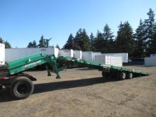 2008 SUPERLINE ORIGINAL DO20T492CDU TILT DECK TANDEM AXLE CONTAINER TRAILER