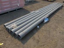 (6) SIMPLE SPACE 6'' X 237'' UPVC RIGID NON-METALLIC CONDUIT (UNUSED)