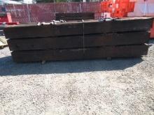 (12) 109' X 12' X 12' RAILROAD TIES