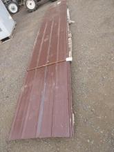 (20) 237'' X 36'' BROWN METAL ROOF/WALL PANELS (UNUSED)