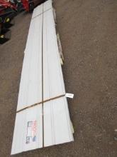 (20) 19' 8'' X 36'' WHITE METAL WALL/ROOF PANELS (UNUSED)