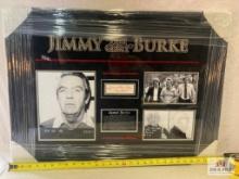 Jimmy "The Gent" Burke (Jim Conway) Signed Cut Photo Frame