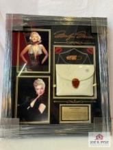 Marilyn Monroe Signed Purse/Compact Mirror Photo Frame