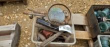 BOX OF MISCELLANEOUS TOOLS