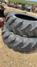 (2) MICHELIN 18.4 X 38 RADIAL TIRES