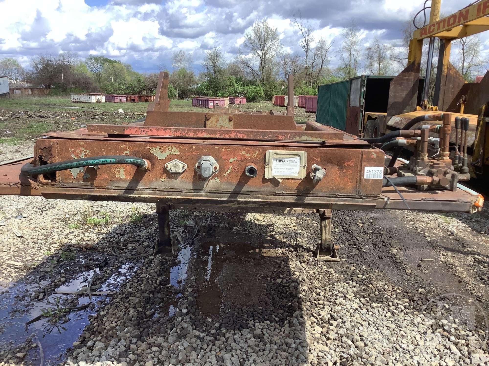 ROLL OFF TRAILER, PARTS TRAILER