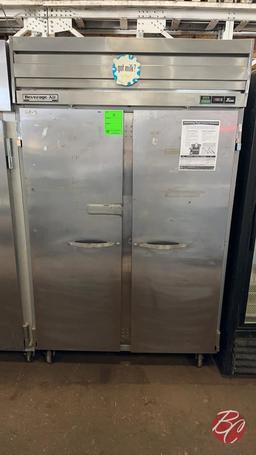 Beverage-Air ER48-1AS Stainless 2-Door Cooler